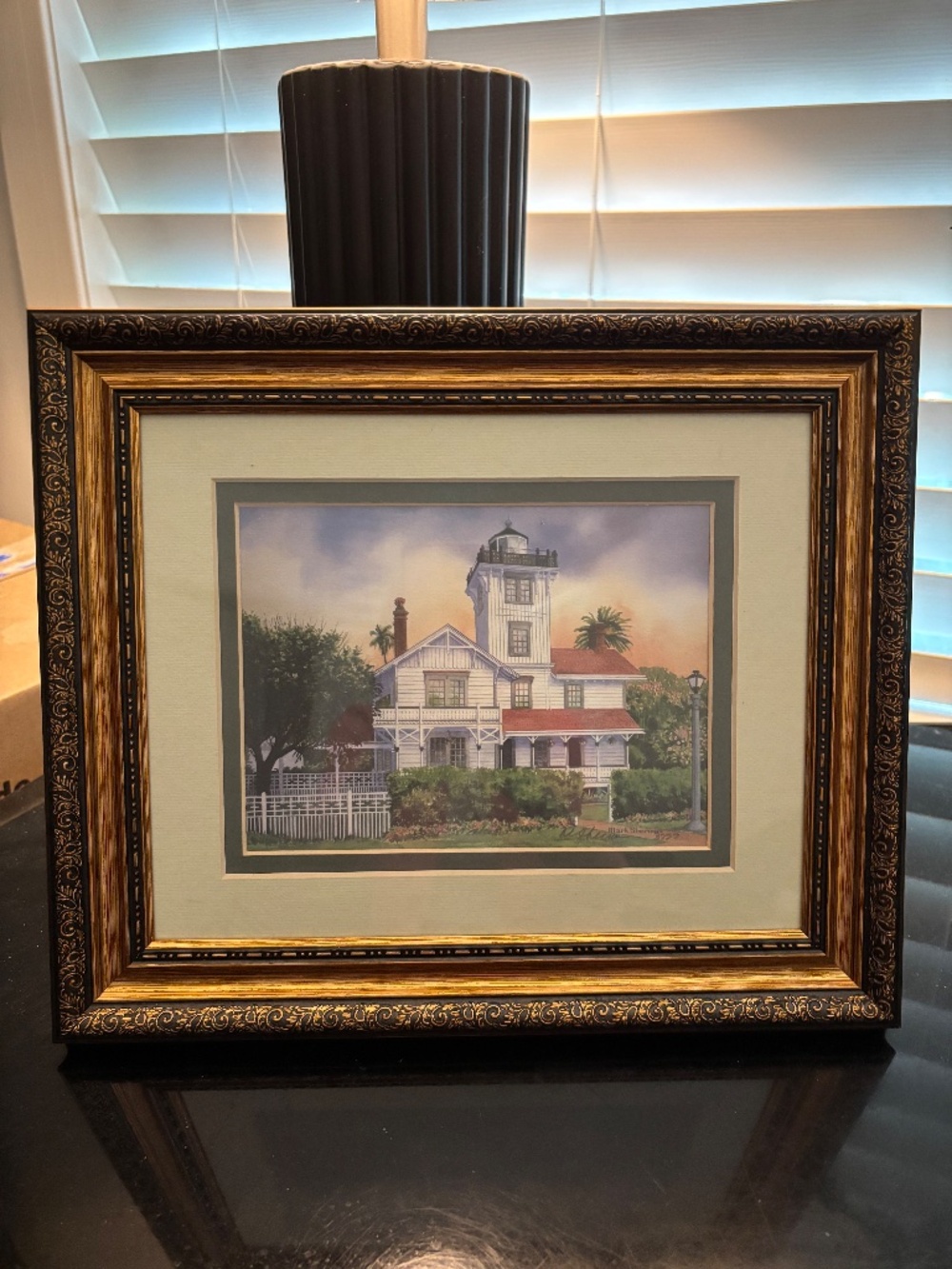 Mark Sherman Art  framed and signed
